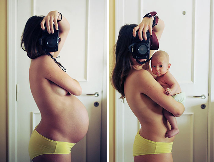 30 photos de mères avant et après avoir traversé la plus magnifique transformation