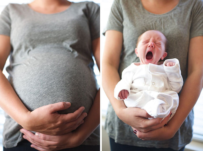 30 photos de mères avant et après avoir traversé la plus magnifique transformation