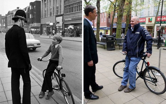 Ce photographe a retrouvé les gens qu’il a photographiés il y a plus de 30 ans pour recréer leurs photos