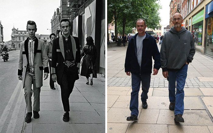 Ce photographe a retrouvé les gens qu’il a photographiés il y a plus de 30 ans pour recréer leurs photos