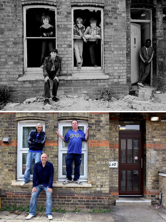Ce photographe a retrouvé les gens qu’il a photographiés il y a plus de 30 ans pour recréer leurs photos