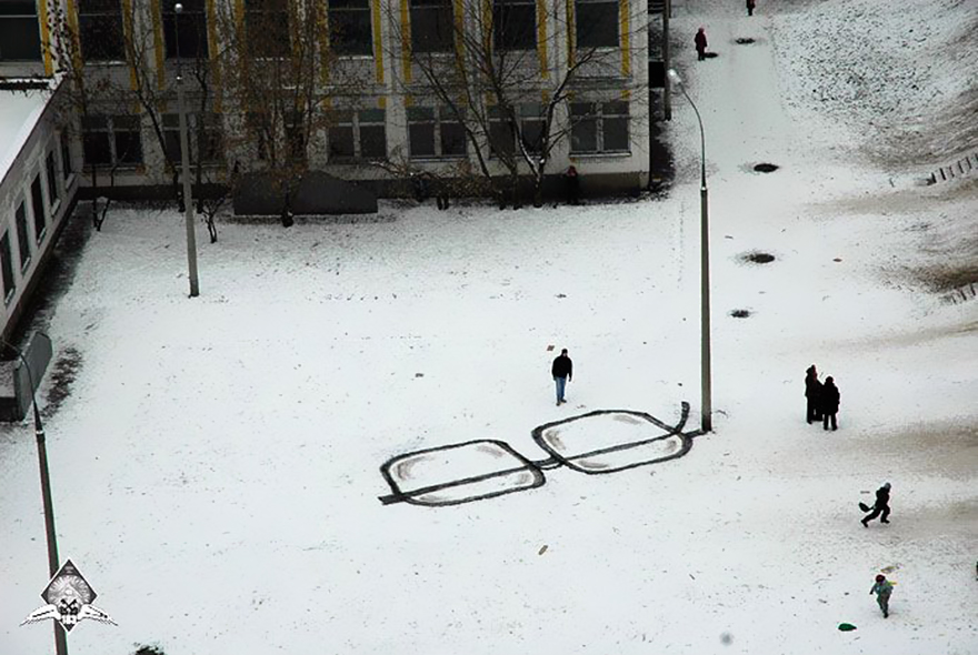 29 exemples d’art urbain qui interagissent habilement avec leur environnement