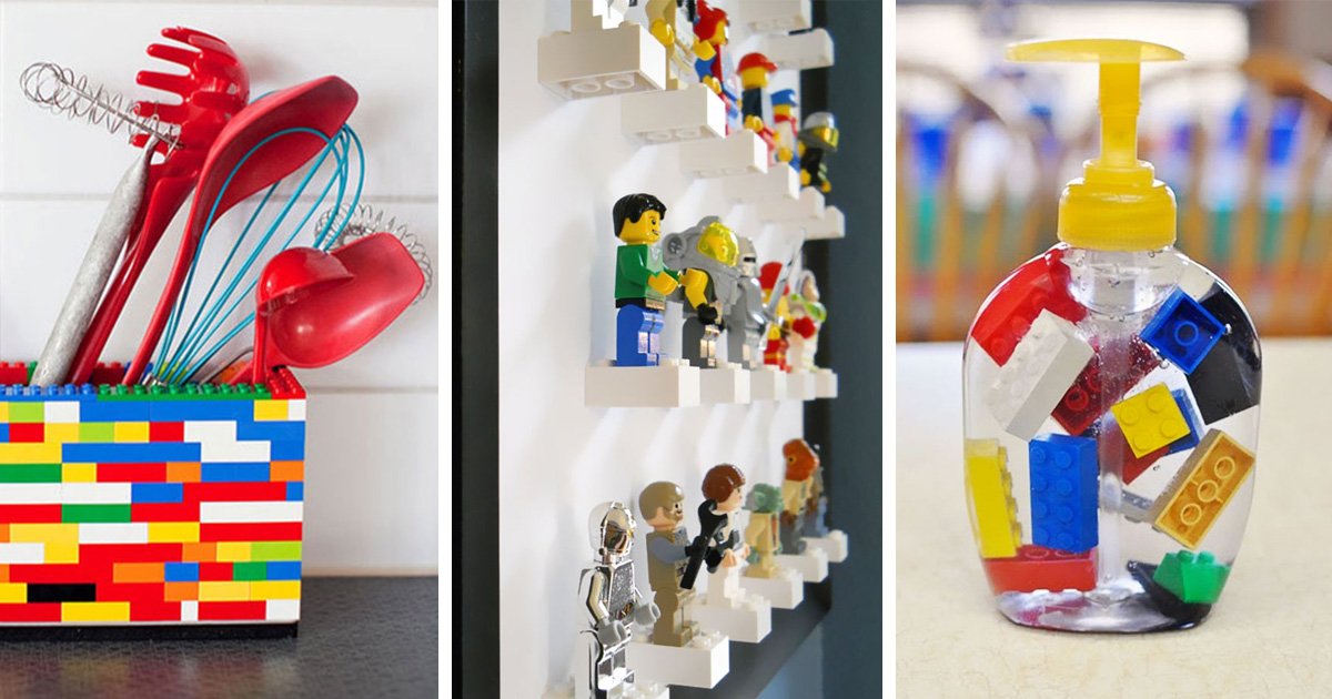20 façons géniales d’utiliser des blocs LEGO auxquelles vous n’avez probablement jamais pensé