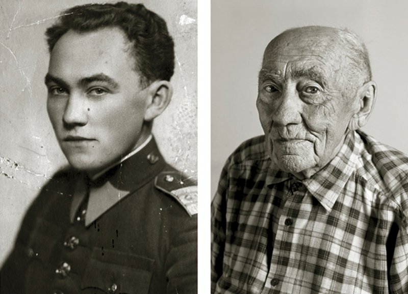 13 photos avant et après qui montrent des personnes en tant que jeunes adultes et à 100 ans
