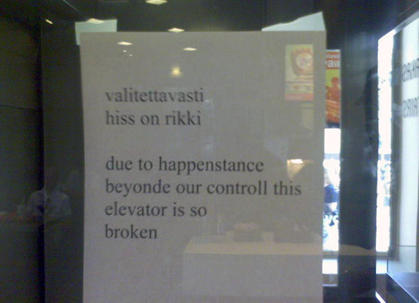 30 erreurs de traduction qui vont vous faire rire