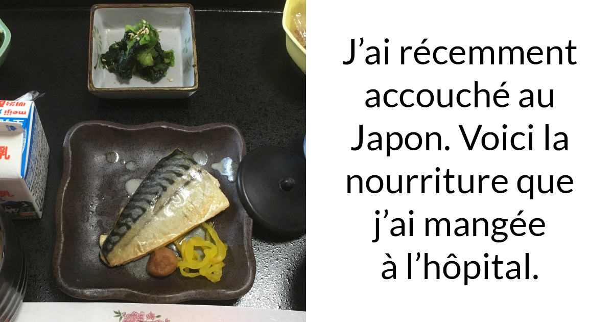 Cette femme a accouché au Japon et a présenté 12 repas qu’elle a mangés à l’hôpital