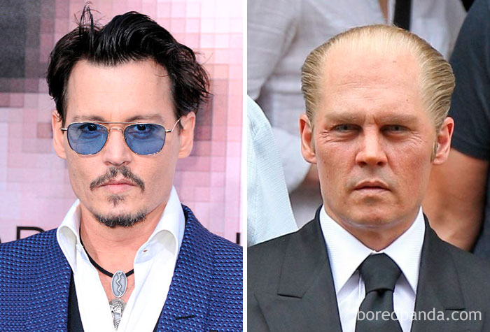 30 photos incroyables d’acteurs avant et après l’application du maquillage pour des films