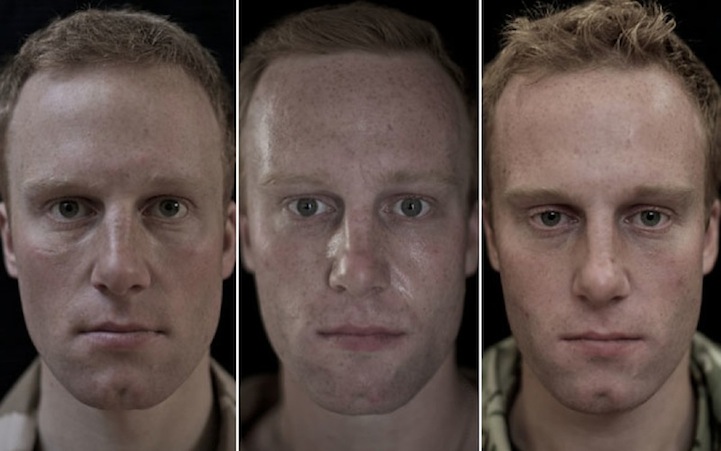 14 soldats photographiés avant, pendant et après la guerre