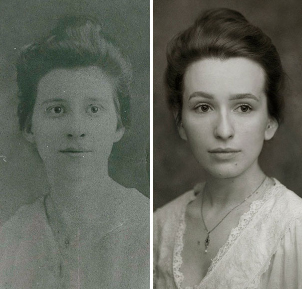20 fois où des gens ont reproduit les photos de leurs grands-parents et le résultat était fascinant