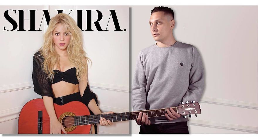 21 images hilarantes révèlent ce qui se passe à l’extérieur des bordures de pochettes d’albums célèbres