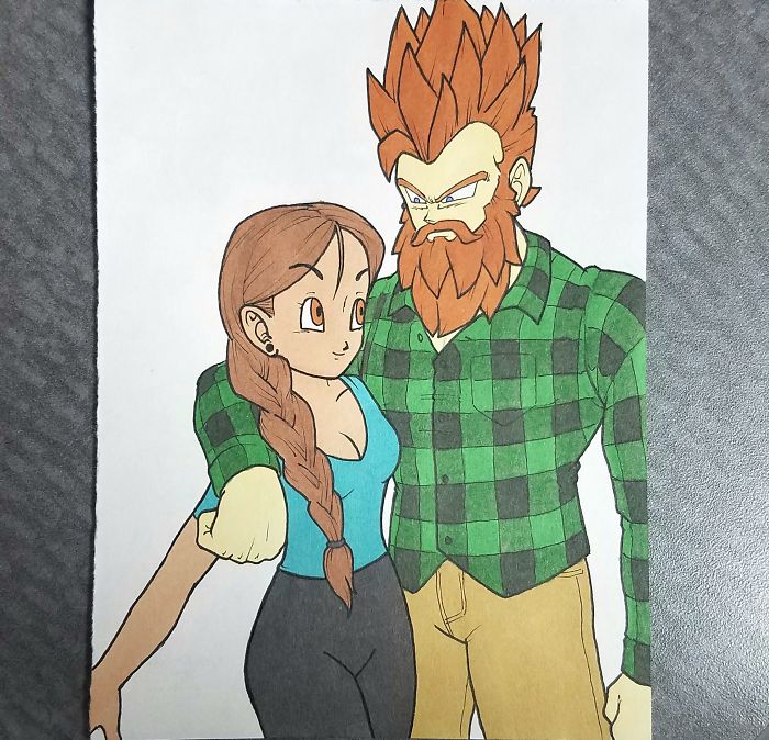 Un gars surprend sa petite amie en la dessinant dans 10 styles de dessins animés différents, et le résultat fait fondre son coeur