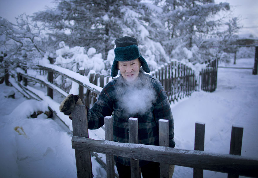 Un photographe visite le village le plus froid sur Terre où la température peut atteindre -71,2 C
