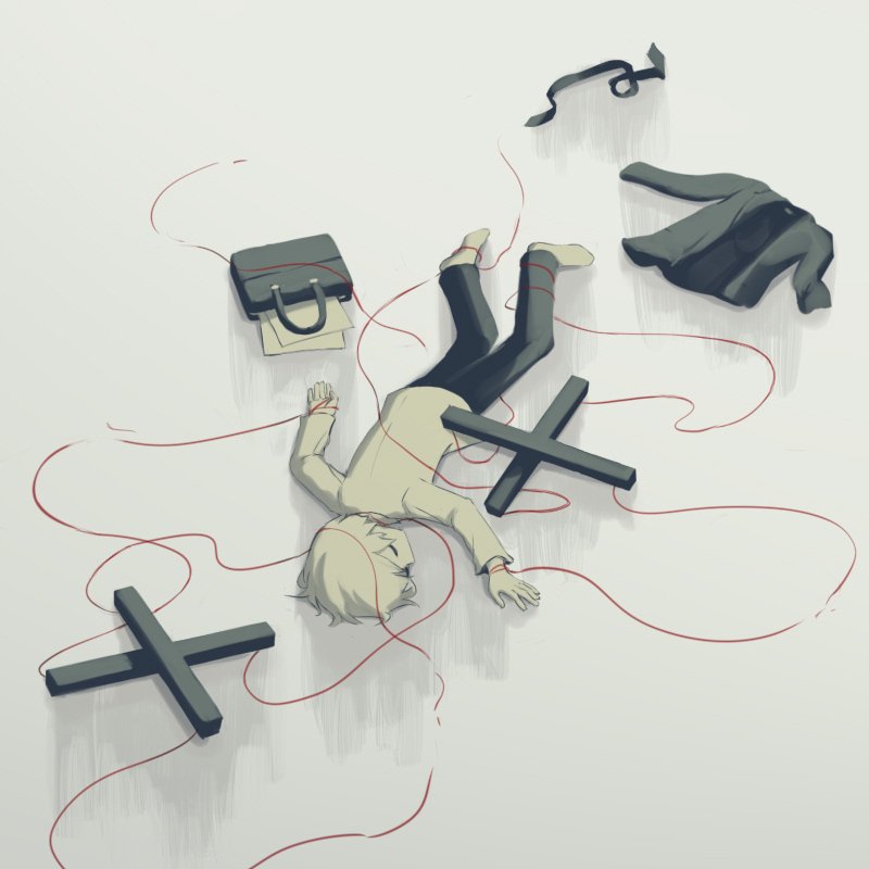 21 puissantes illustrations par un artiste japonais qui va vous faire réfléchir