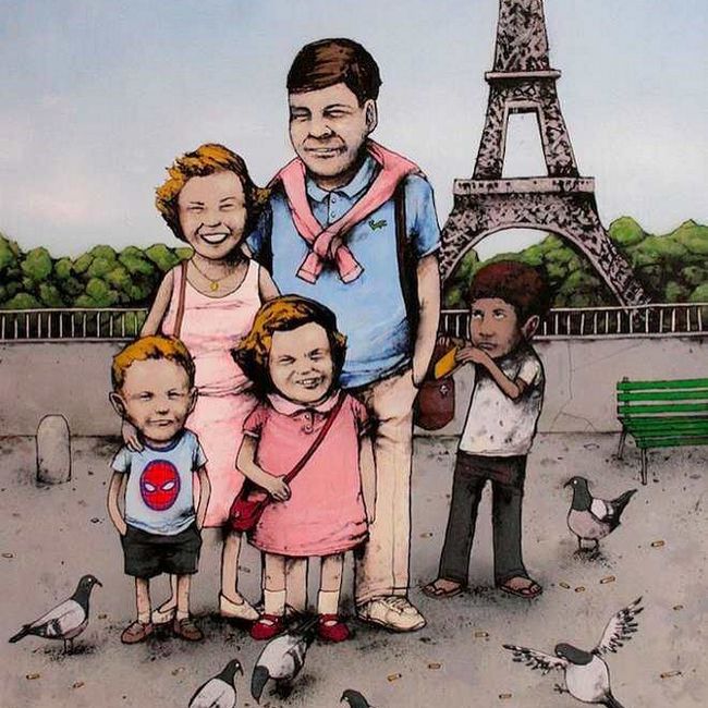 Cet artiste français dessine les choses auxquelles nous pensons, mais avons trop peur de discuter