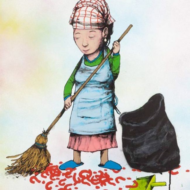 Cet artiste français dessine les choses auxquelles nous pensons, mais avons trop peur de discuter