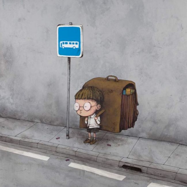 Cet artiste français dessine les choses auxquelles nous pensons, mais avons trop peur de discuter