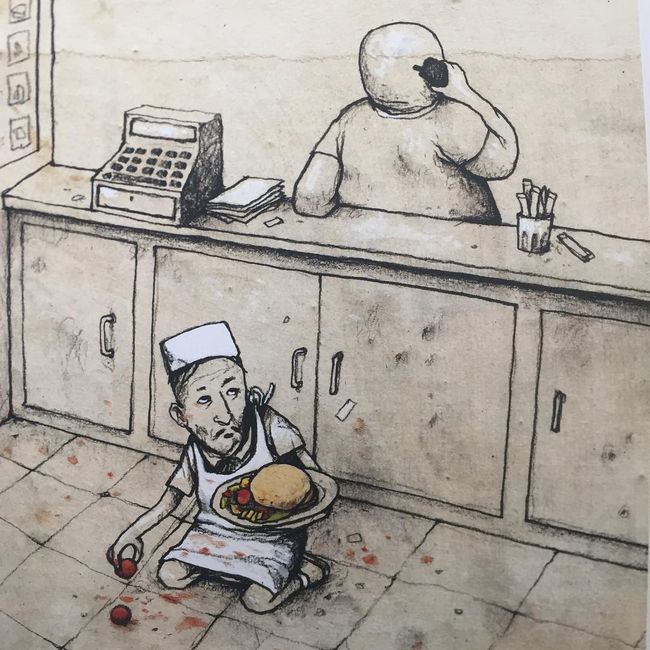 Cet artiste français dessine les choses auxquelles nous pensons, mais avons trop peur de discuter