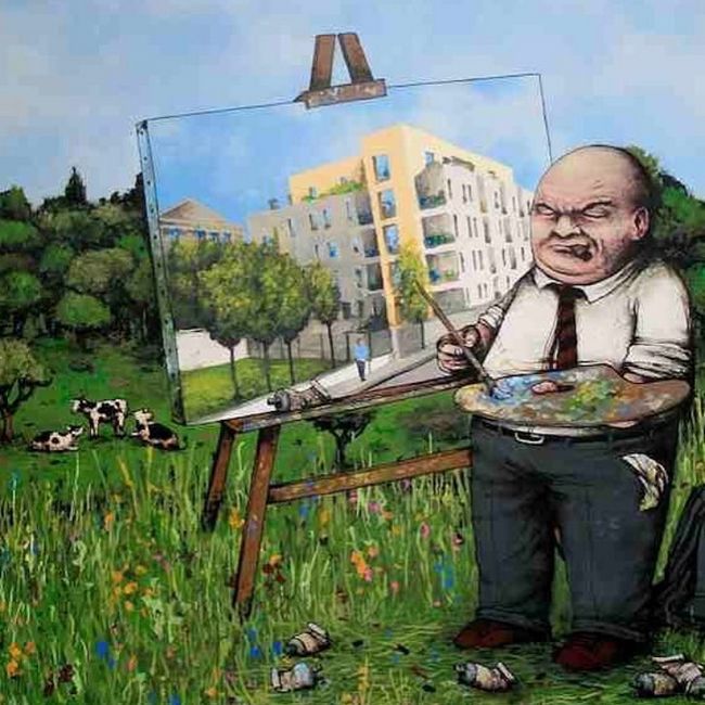 Cet artiste français dessine les choses auxquelles nous pensons, mais avons trop peur de discuter
