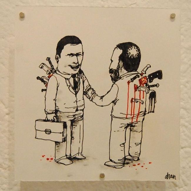 Cet artiste français dessine les choses auxquelles nous pensons, mais avons trop peur de discuter
