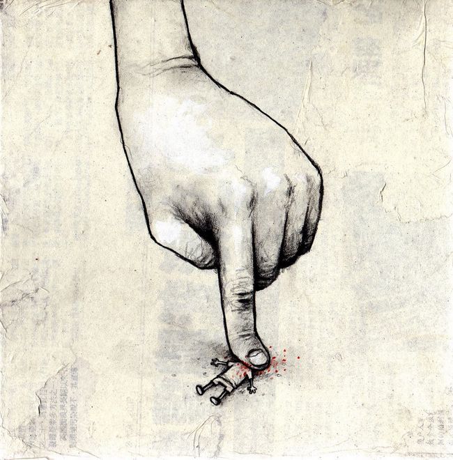 Cet artiste français dessine les choses auxquelles nous pensons, mais avons trop peur de discuter