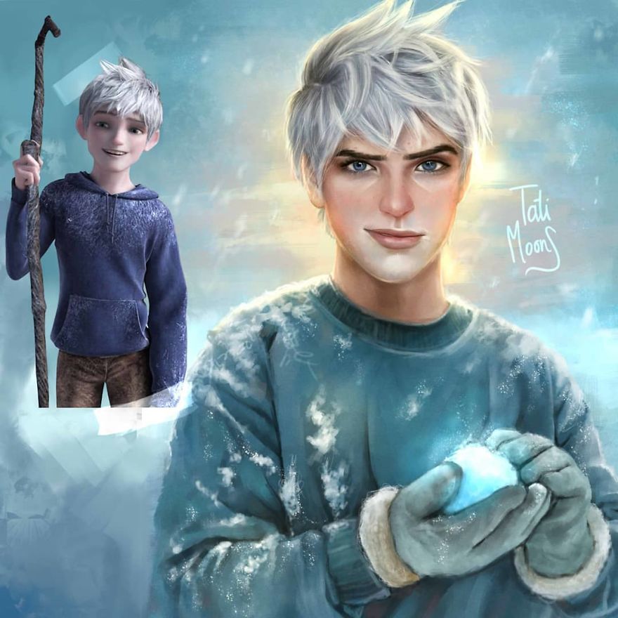 Cette artiste crée des versions plus réalistes de personnages de dessins animés et le résultat est bluffant