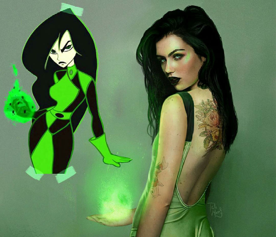 Cette artiste crée des versions plus réalistes de personnages de dessins animés et le résultat est bluffant