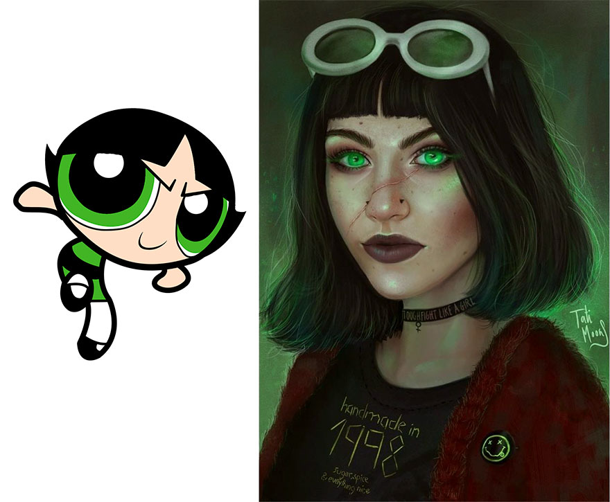 Cette artiste crée des versions plus réalistes de personnages de dessins animés et le résultat est bluffant
