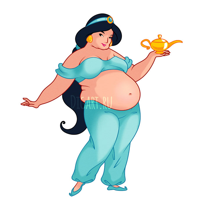 Une illustratrice montre à quoi les Princesses Disney ressembleraient si elles étaient rondes