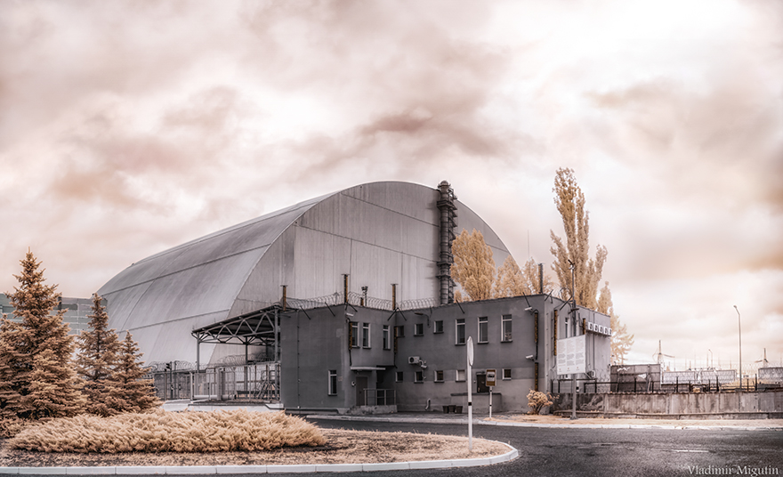 Tchernobyl photographiée à l’infrarouge est plus terrifiante que jamais