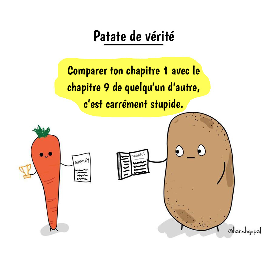 10 vérités amères par la patate de vérité qui vont te faire réfléchir