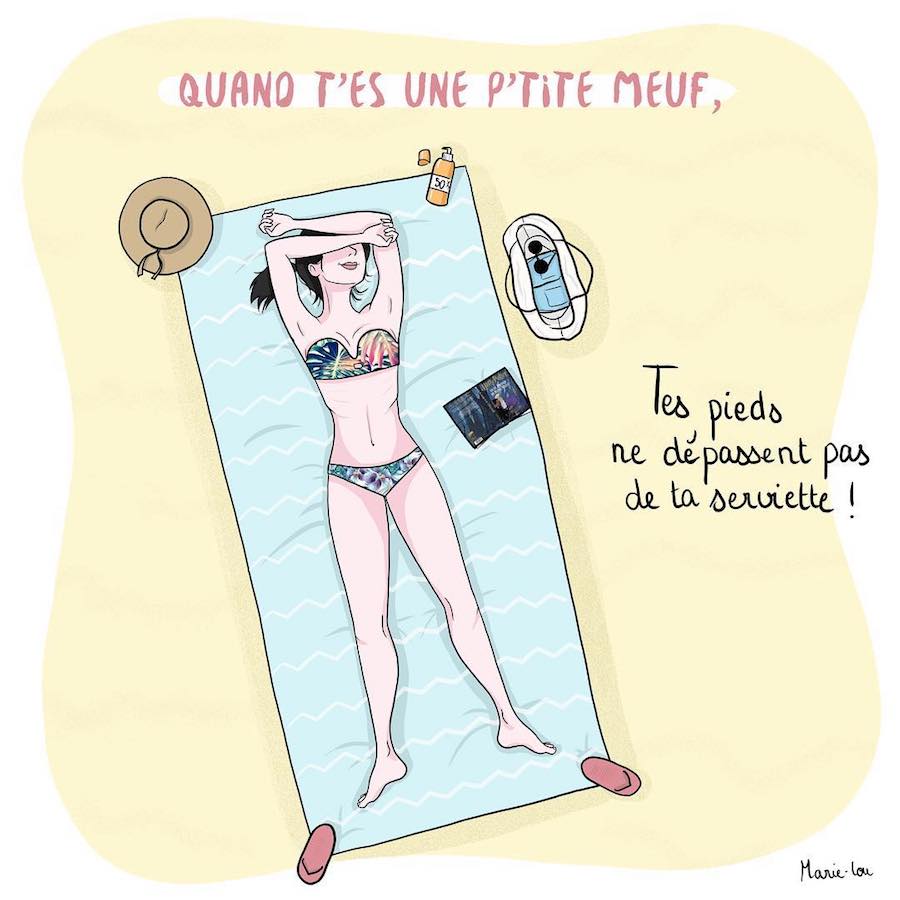 Cette femme se moque de sa petite taille et ces 26 illustrations vont te faire rire même si tu n’es pas une fille courte