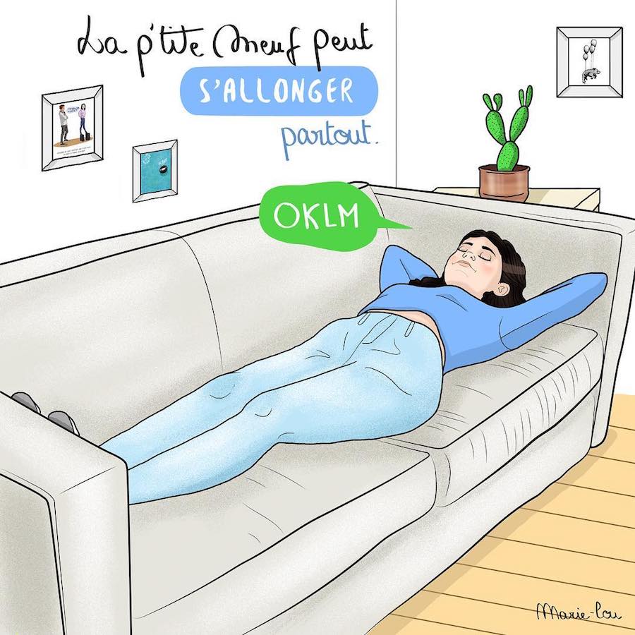 Cette femme se moque de sa petite taille et ces 26 illustrations vont te faire rire même si tu n’es pas une fille courte