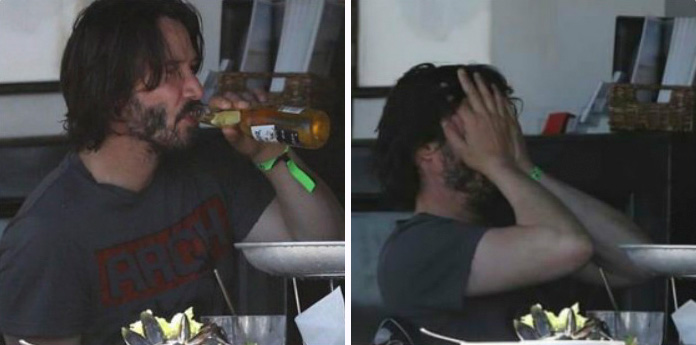 Les internautes rigolent beaucoup en voyant Keanu Reeves faire des choses (20 photos)