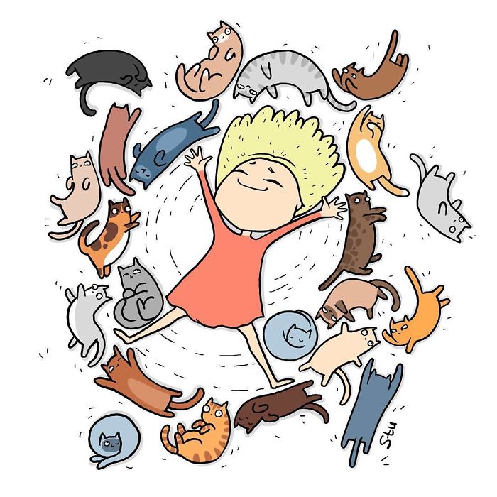 Cette artiste présente les problèmes quotidiens des filles en 20 bandes dessinées amusantes