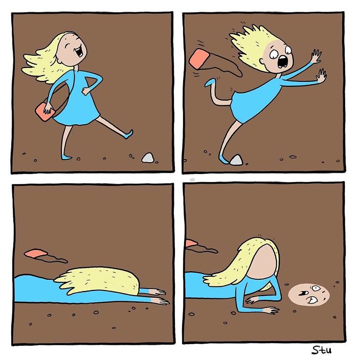Cette artiste présente les problèmes quotidiens des filles en 20 bandes dessinées amusantes