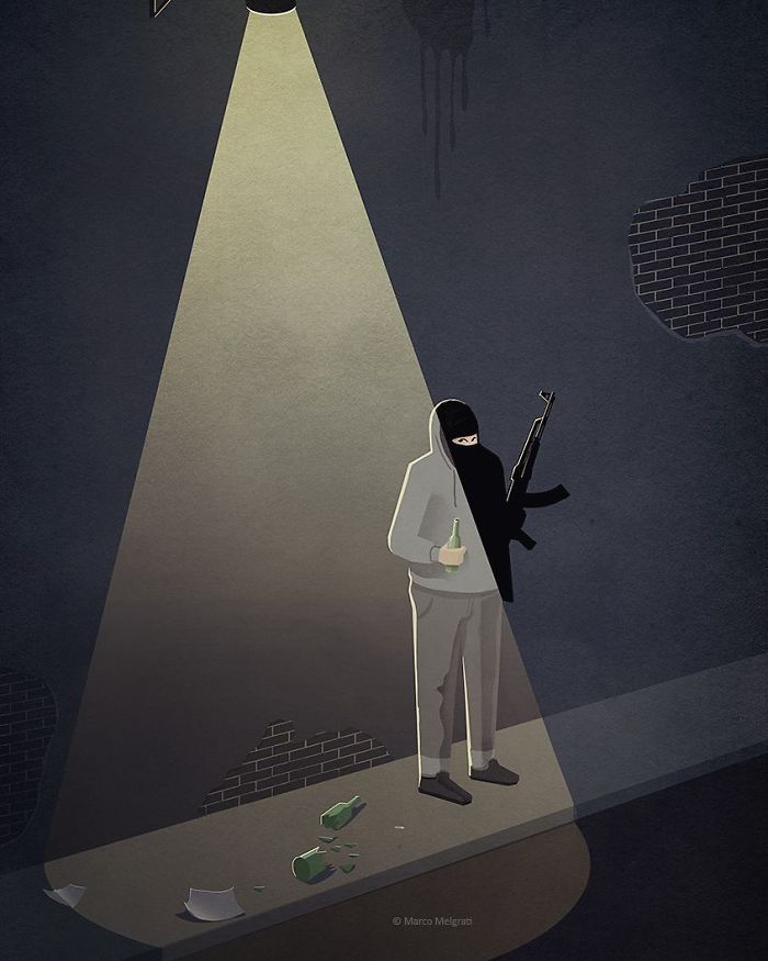 J’ai créé ces 20 illustrations sur la triste vérité de la vie moderne pour vous faire réfléchir