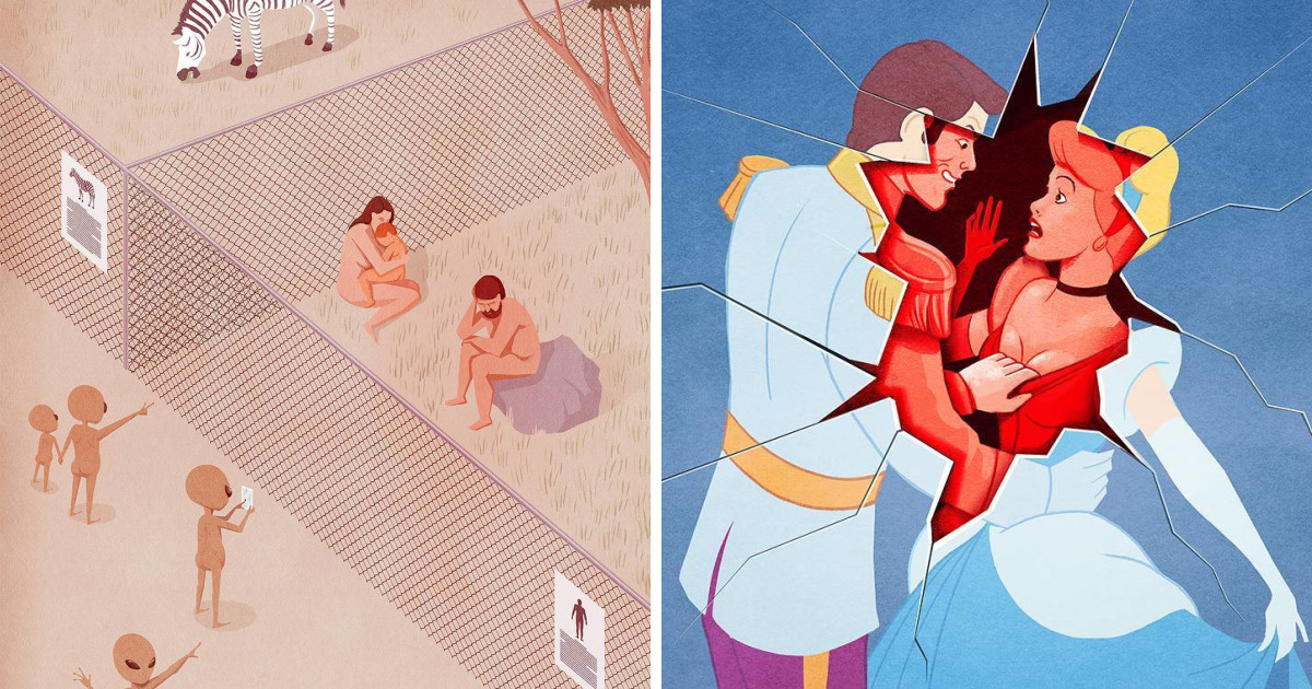 J’ai créé ces 20 illustrations sur la triste vérité de la vie moderne pour vous faire réfléchir