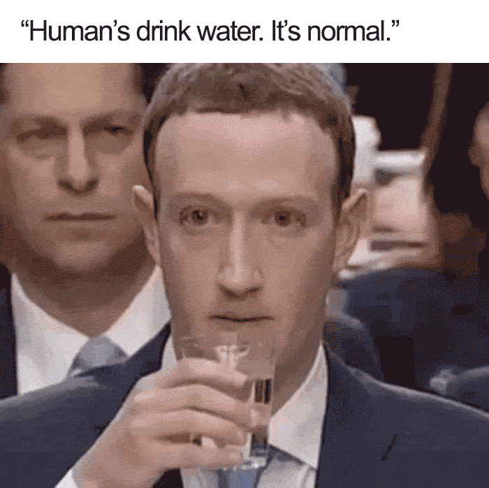 20 façons hilarantes dont les internautes se sont moqués de Mark Zuckerberg lors de son témoignage devant le Congrès