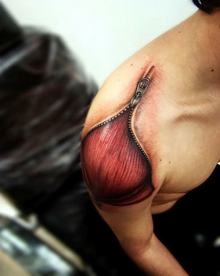 34 tatouages 3D qui sont trop parfaits pour être réels