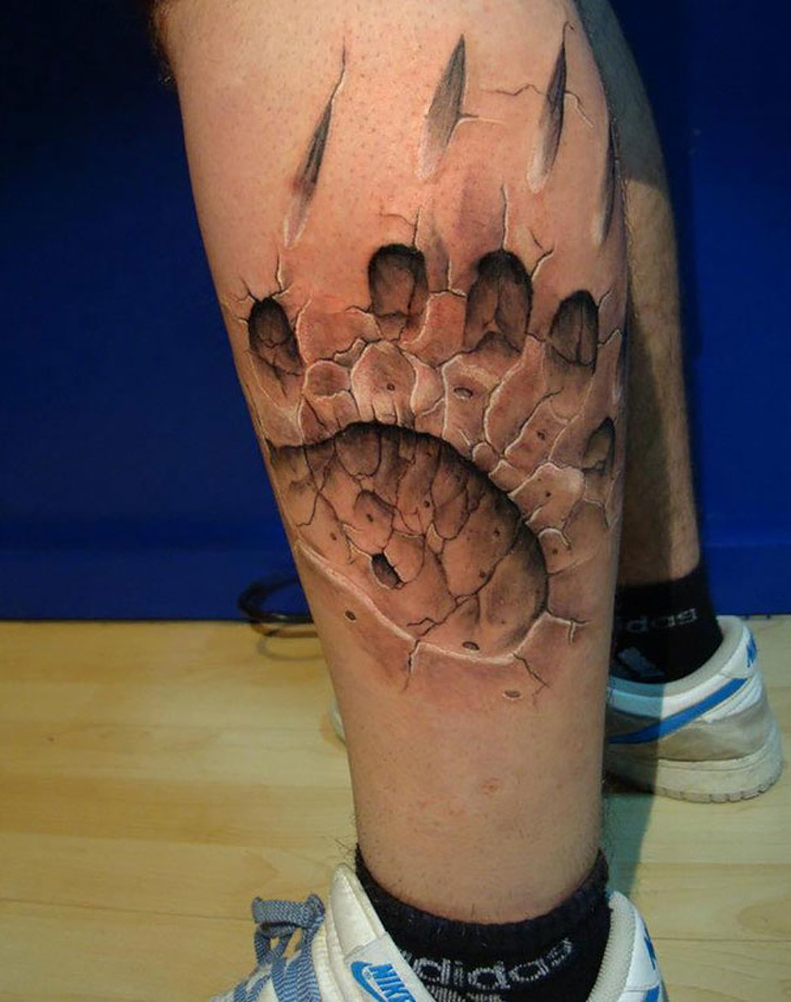 34 tatouages 3D qui sont trop parfaits pour être réels