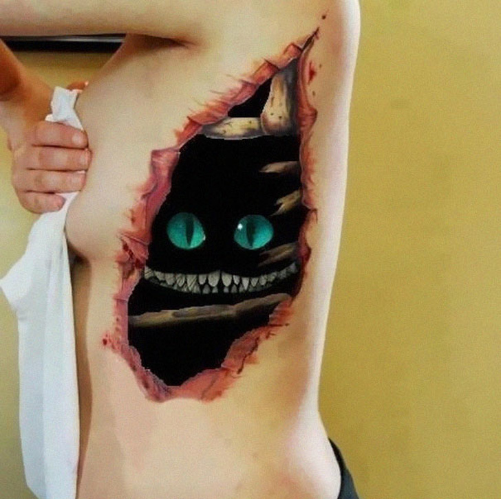 34 tatouages 3D qui sont trop parfaits pour être réels