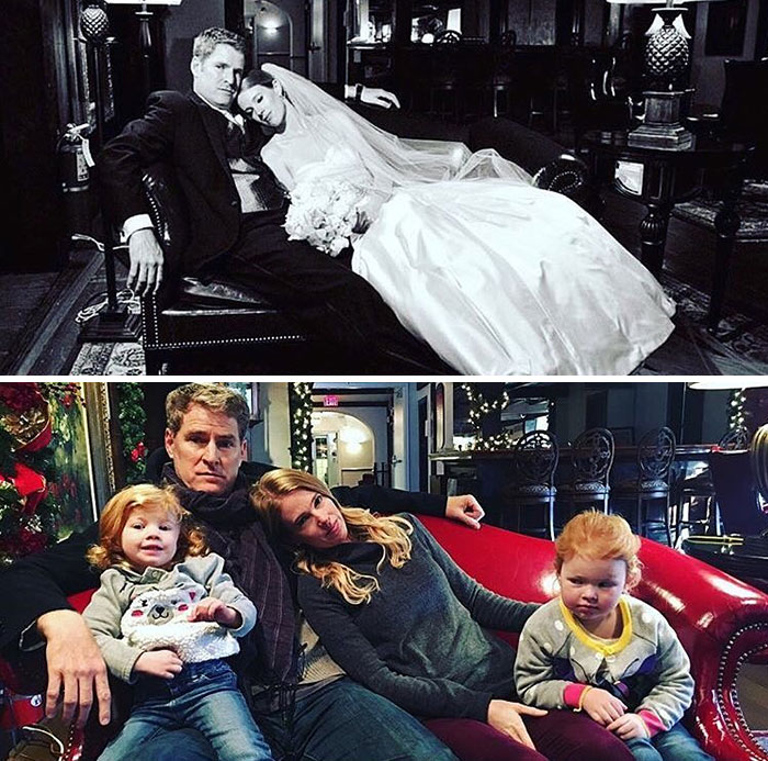29 parents qui ont partagé des photos d’eux avant et après avoir eu des enfants et la différence est hilarante