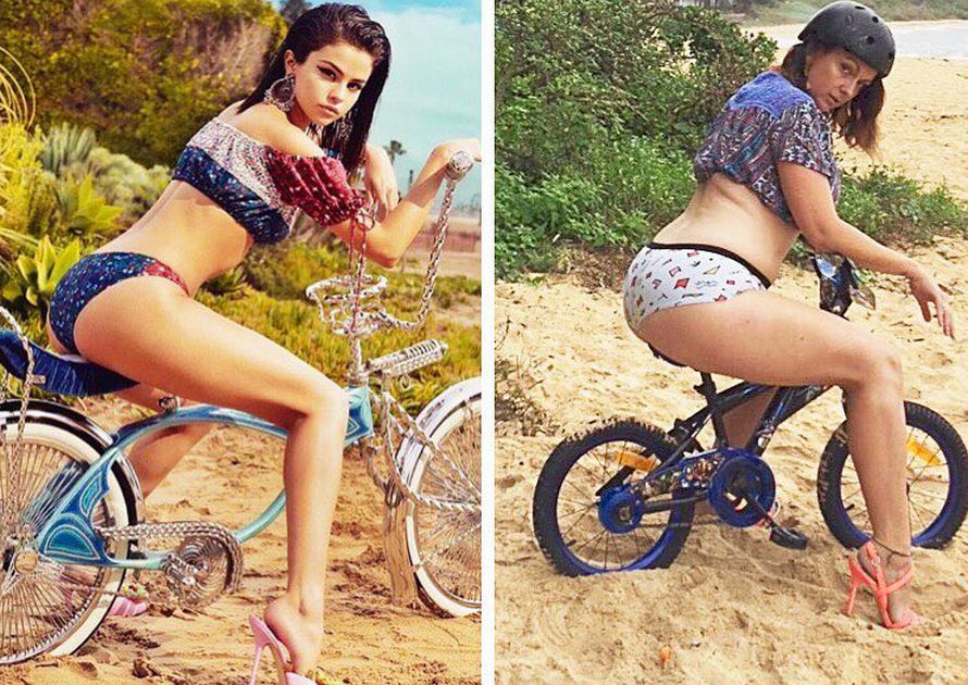 Cette femme qui reproduit les photos instagram de célébrités est de retour, et ces 33 photos vont vous faire rire, c’est garanti
