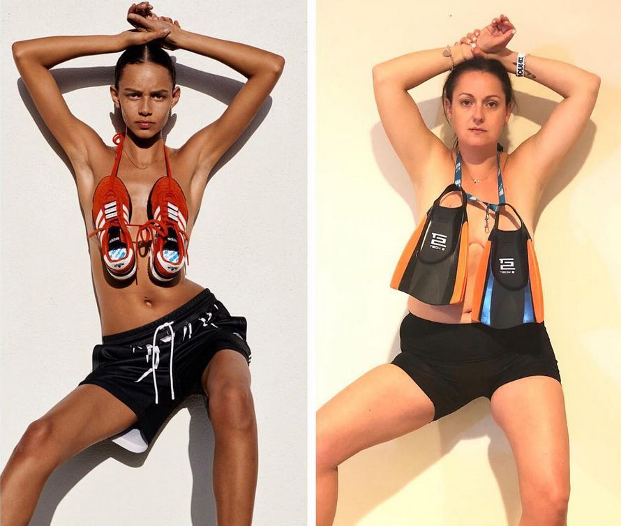 Cette femme qui reproduit les photos instagram de célébrités est de retour, et ces 33 photos vont vous faire rire, c’est garanti