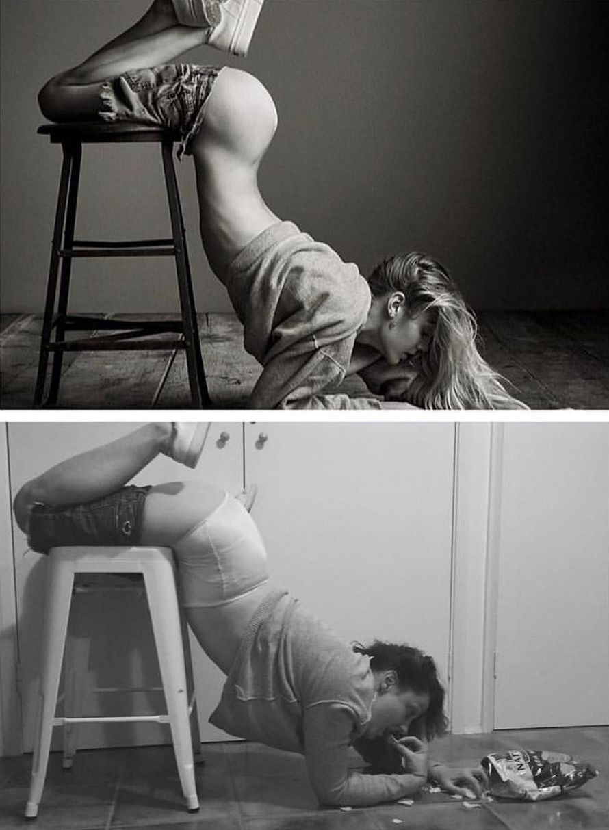Cette femme qui reproduit les photos instagram de célébrités est de retour, et ces 33 photos vont vous faire rire, c’est garanti