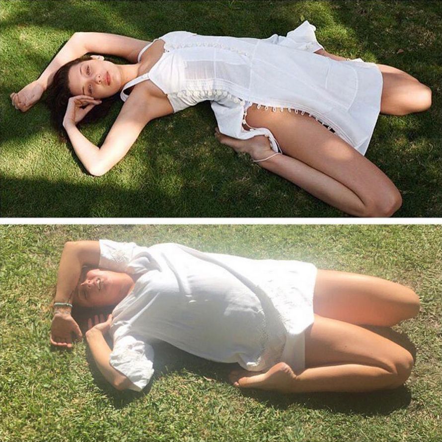 Cette femme qui reproduit les photos instagram de célébrités est de retour, et ces 33 photos vont vous faire rire, c’est garanti