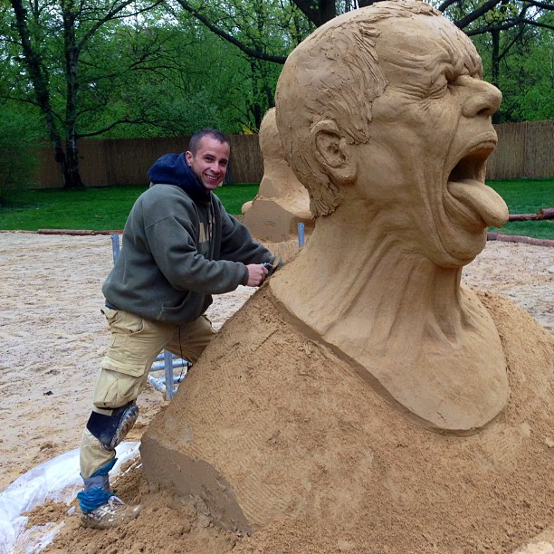 24 fois où des gens ont poussé les sculptures de sable à un autre niveau