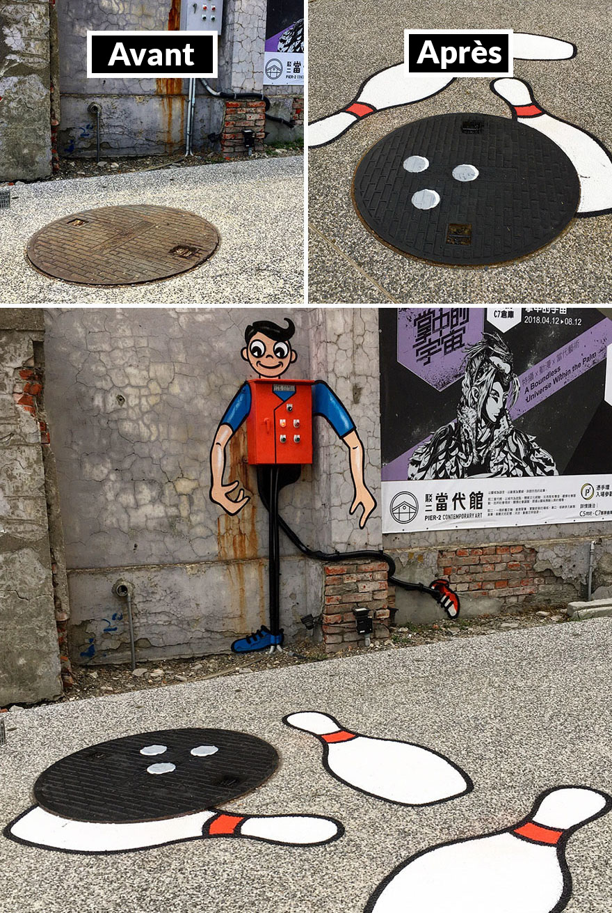 Il y a un artiste de rue génial en cavale et espérons que personne ne l&#8217;attrape (30 nouvelles images)