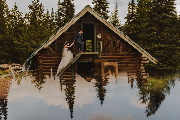 Ce photographe de mariage vous partage une astuce de photographie ridiculement simple, et les résultats sont à couper le souffle
