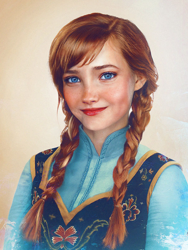Cet artiste a réinventé 22 personnages de Disney comme de vraies personnes, et les hommes vont être contents que le prince Adam n’existe pas vraiment